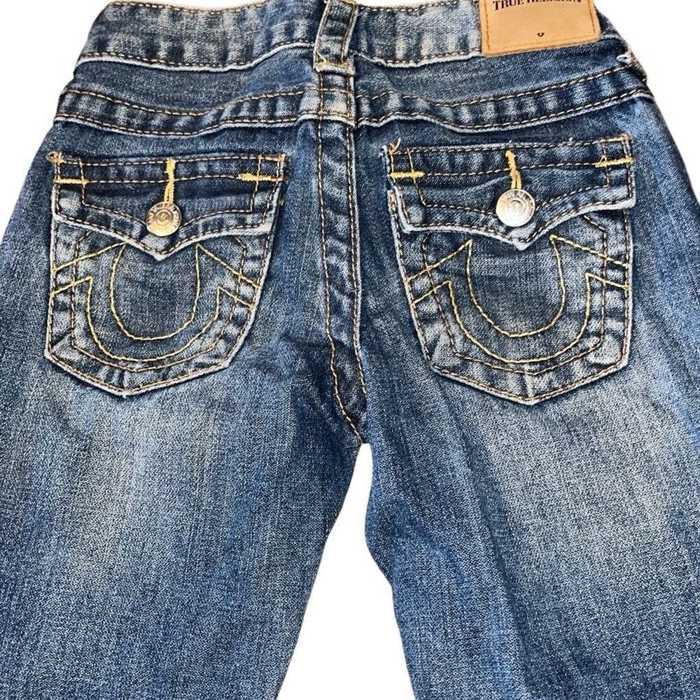 Girls True Religion Geno Relaxed Slim Size 5 Jeans